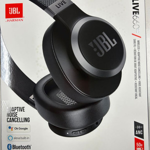 JBL LIVE 660NC 블랙 미개봉 하만 카돈