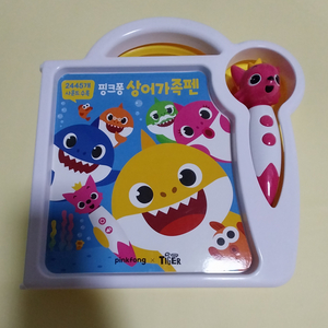 핑크퐁상어가족펜아기책아기장난감