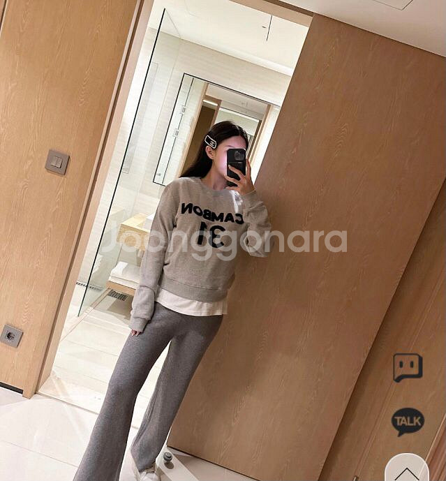 네이비 깜봉 영문 맨투맨 mtm--2