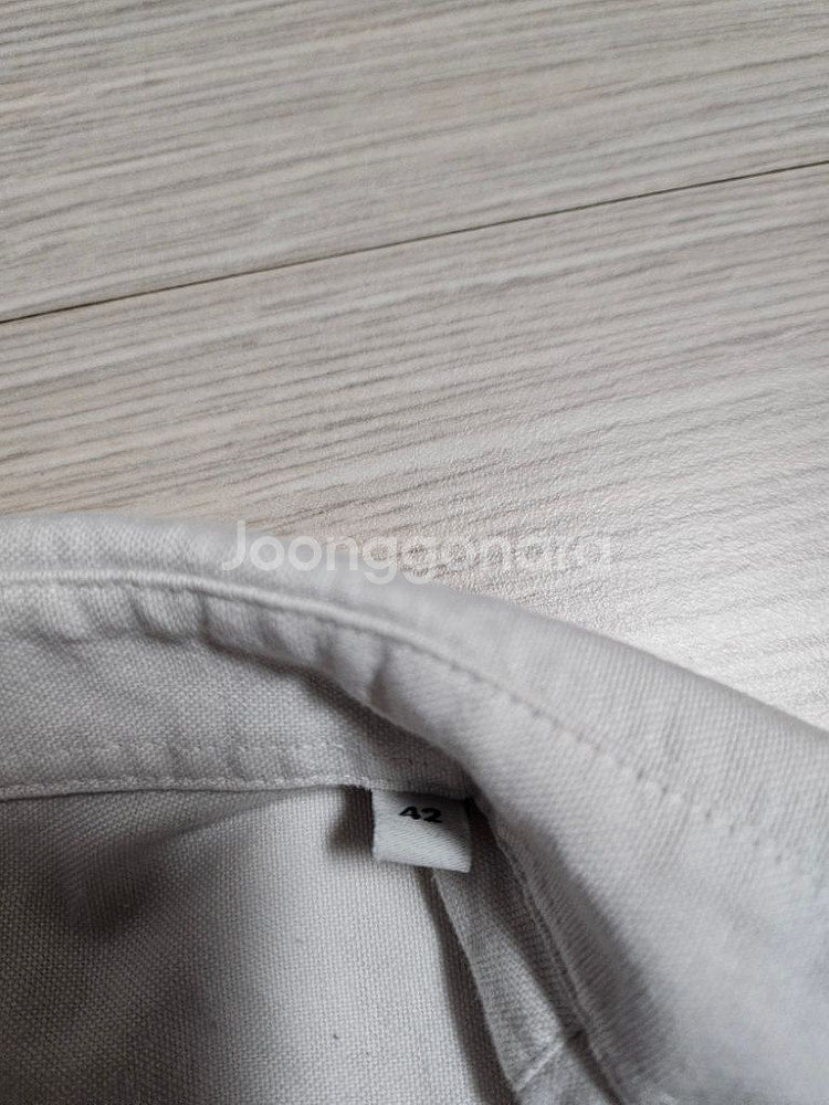 남성 아비 옥스포드 셔츠 42사이즈 아이보리--2