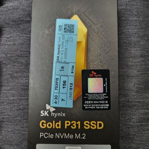 SK하이닉스 GOLD P31 M.2 500gb팝니다