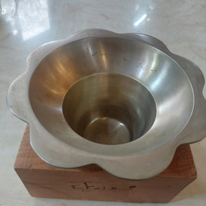 특별주문 제작된 유기 팥빙수 그릇 10개