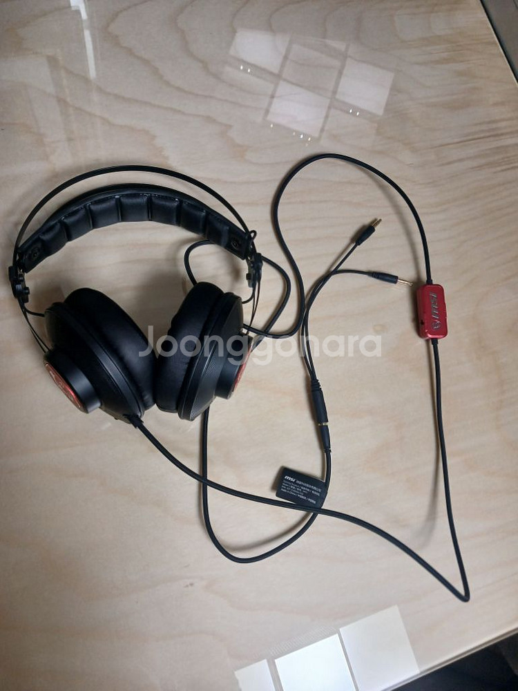 새상품-Msi 게이밍헤드셋--3