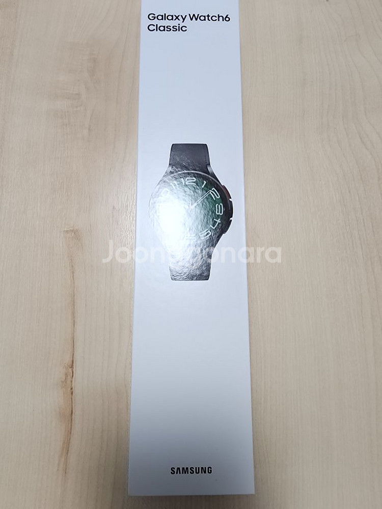 갤럭시워치 6 클래식 47mm 블랙 블루투스 미개봉--0