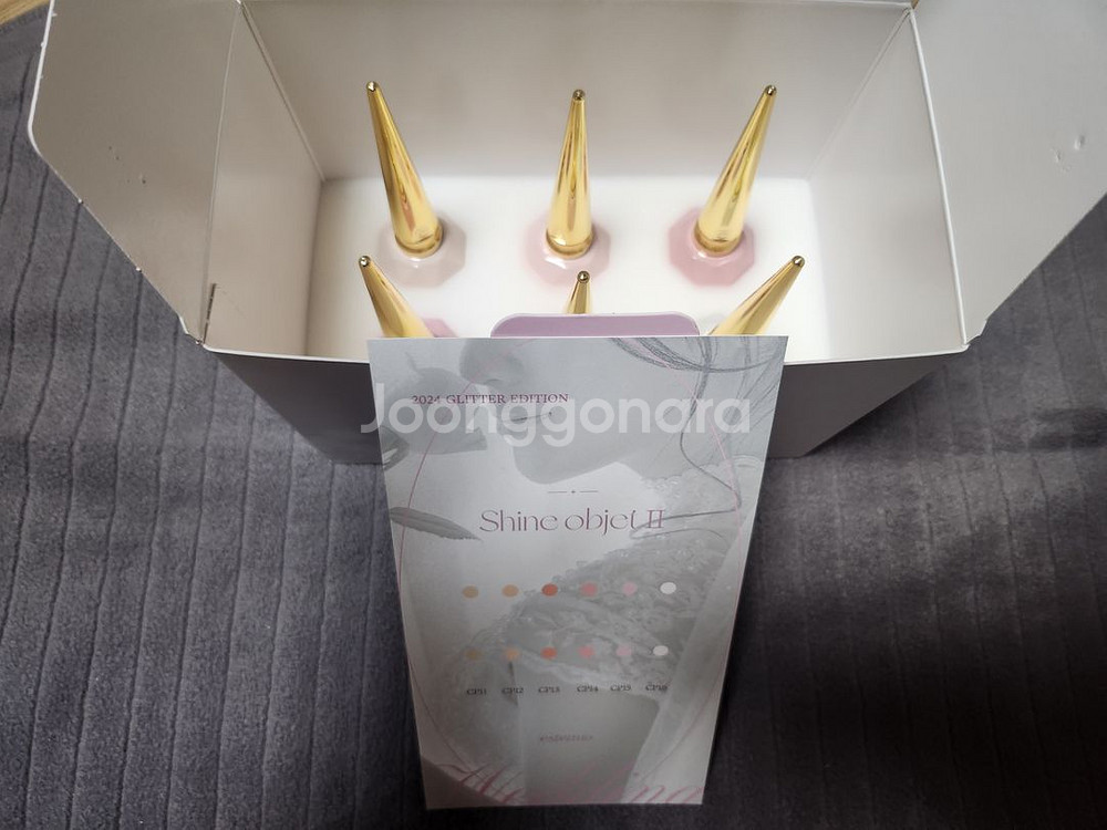 에스떼미오 샤인오브제2 글리터6종 (네일/중고)--1