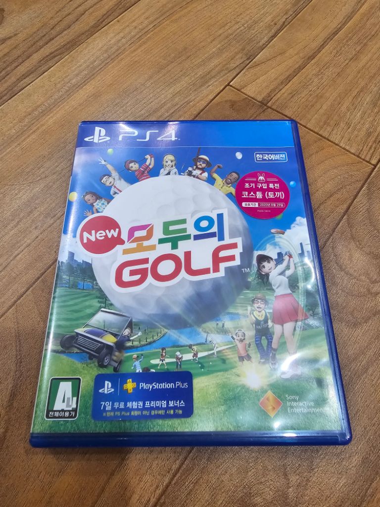 PS4 뉴 모두의 골프 팝니다.