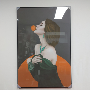 에르메스 명품 럭셔리 여인 대형 그림 액자 인테리어소품