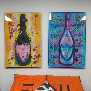 돔페리뇽 샴패인 대형 그림 액자 팝아트 인테리어액자