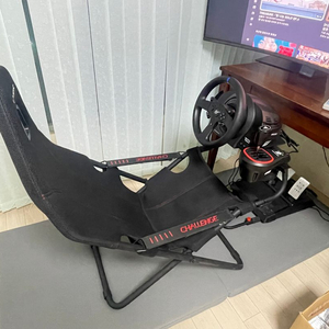 트러스트마스터 T300RS+TH8S+플레이시트 챌린지
