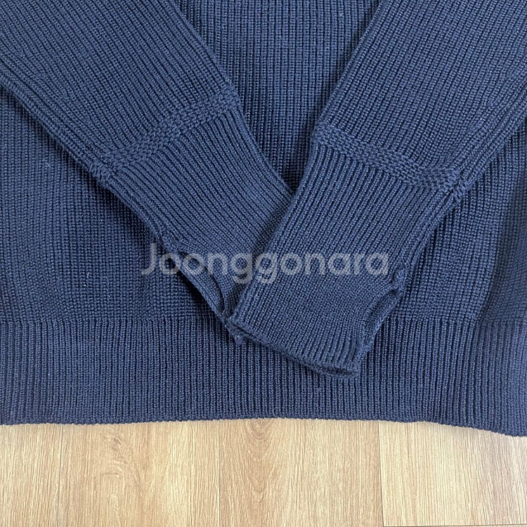 안데르센 니트 터틀넥 딥네이비 새상품--2