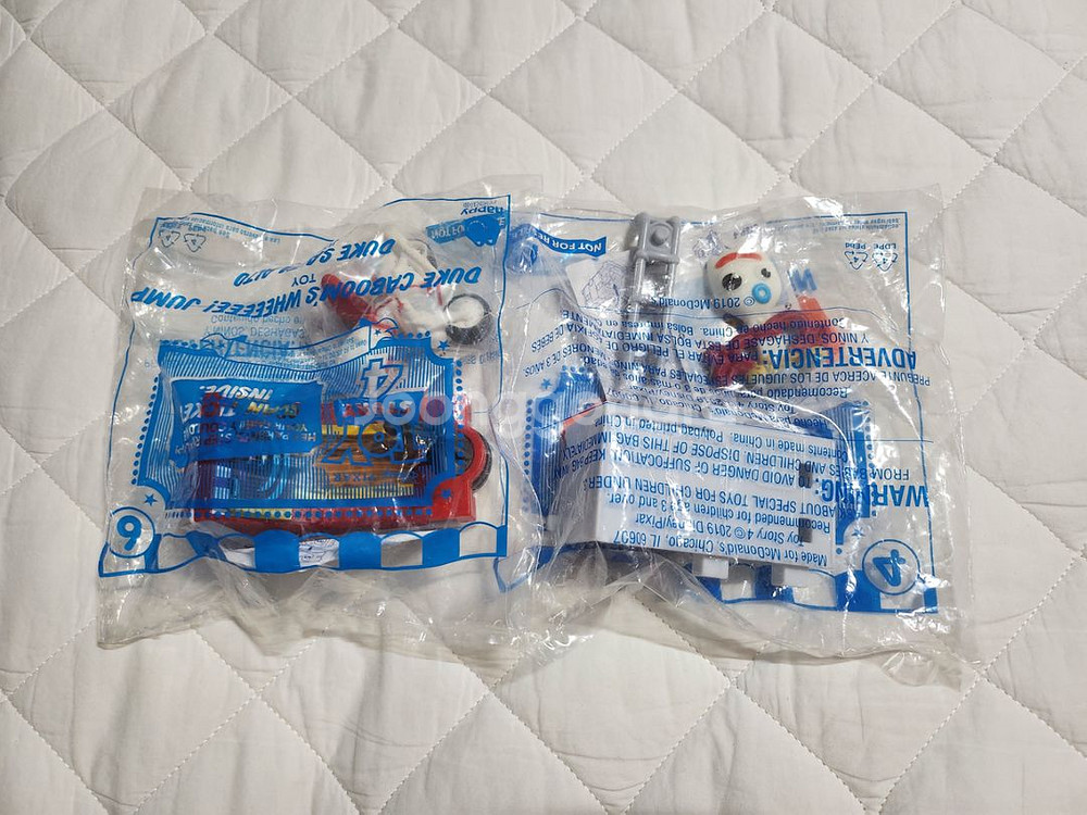 디즈니 토이스토리 4 포키 카붐 맥도날드 맥토이 세트--1