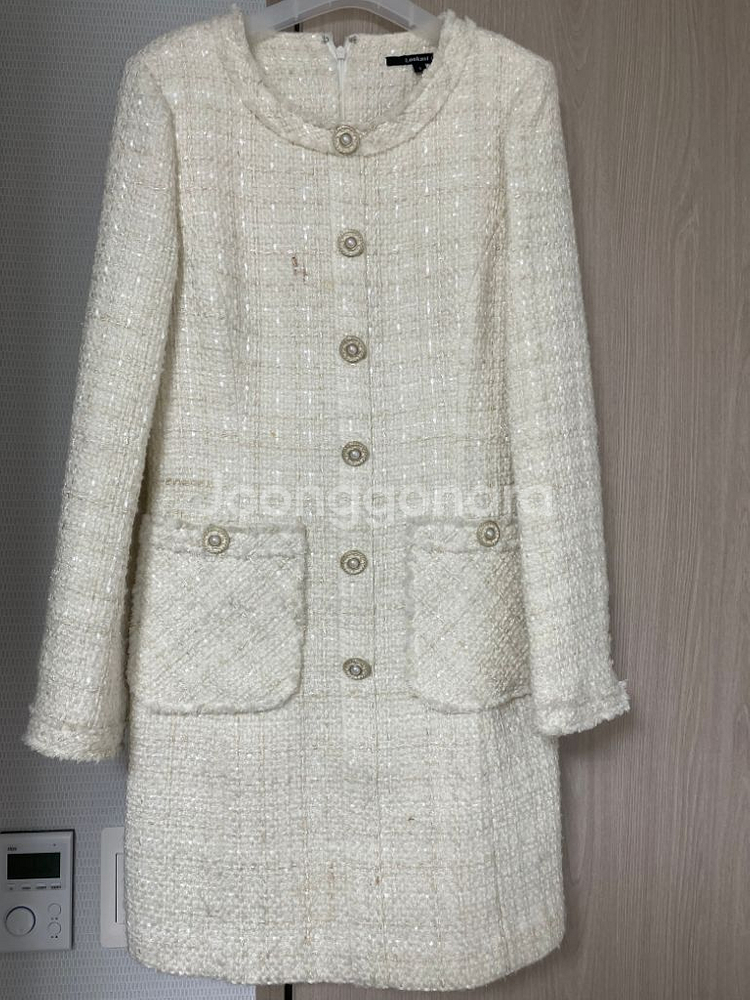 룩캐스트 LOOKAST 트위드 원피스(S size)--1