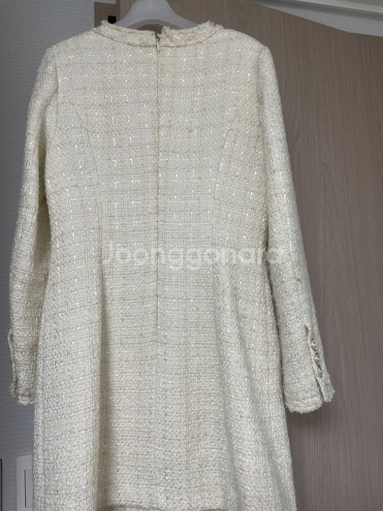 룩캐스트 LOOKAST 트위드 원피스(S size)--4