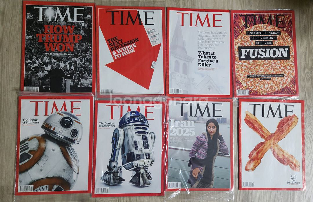 영어잡지 판매합니다 총45권 time forbes 외--1