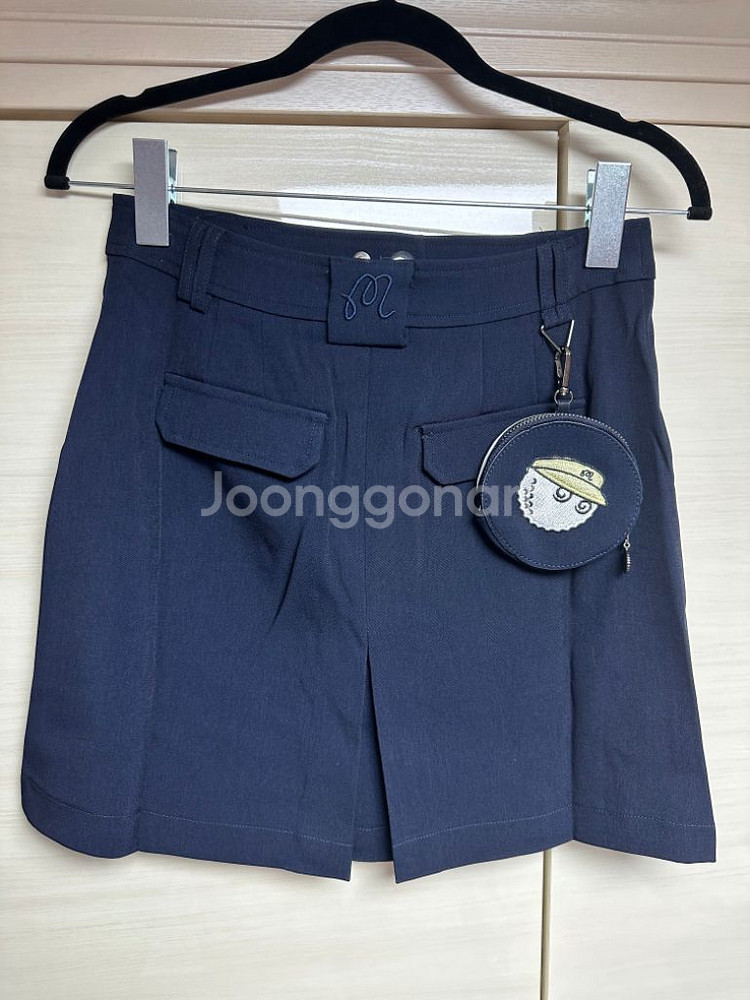 말본 볼파우치 스커트--5
