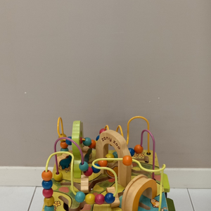 명품 아기 어린이 지능개발장난감 동물원 비지주