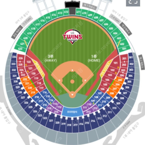 4월 6일 LG vs KT 토요일 블루 211블럭 2,