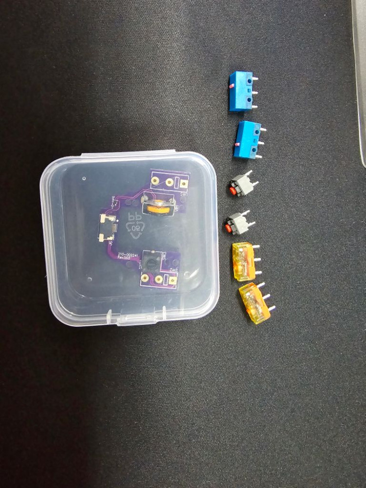 지슈라1 홧스왑 납땜없이 스위치변경 기판 팝니다.--2