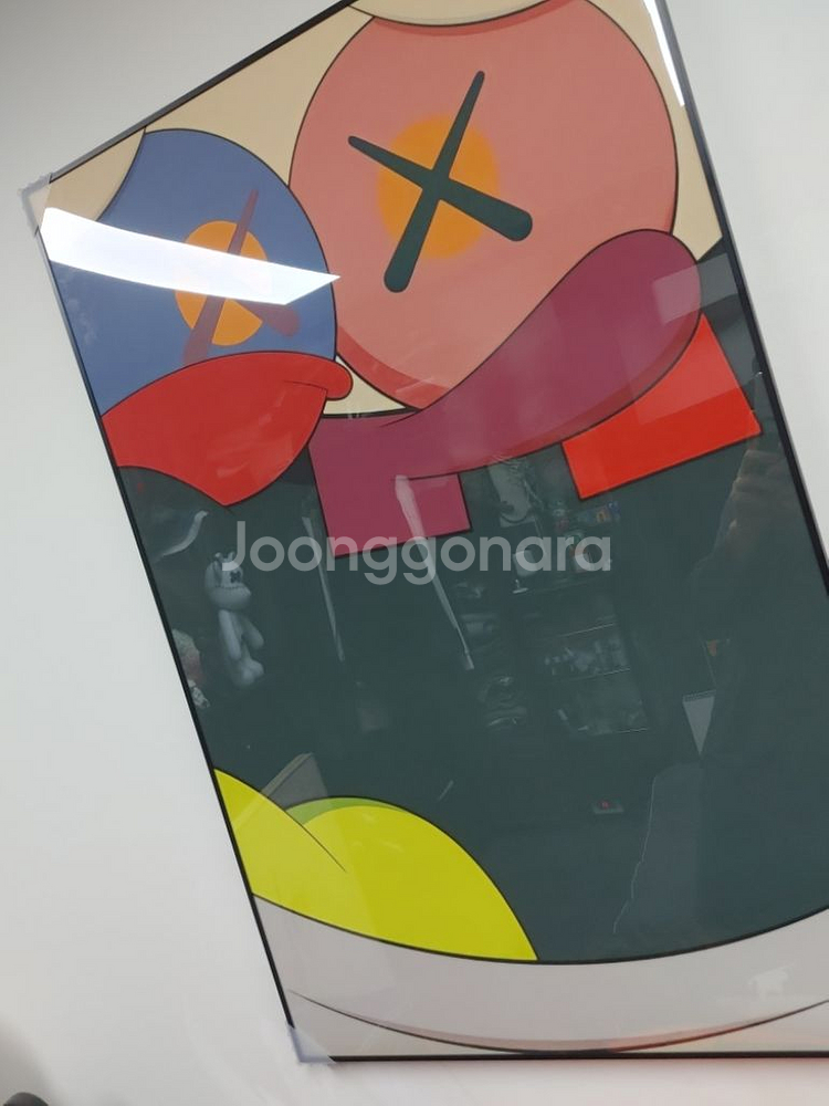 카우스 베어브릭 피규어 대형 그림 액자 그림액자 소품--1