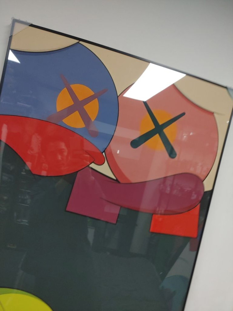 카우스 베어브릭 피규어 대형 그림 액자 그림액자 소품--3