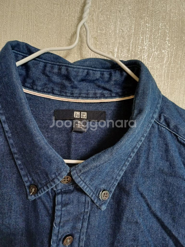 남성 유니클로 청남방 (105)--3