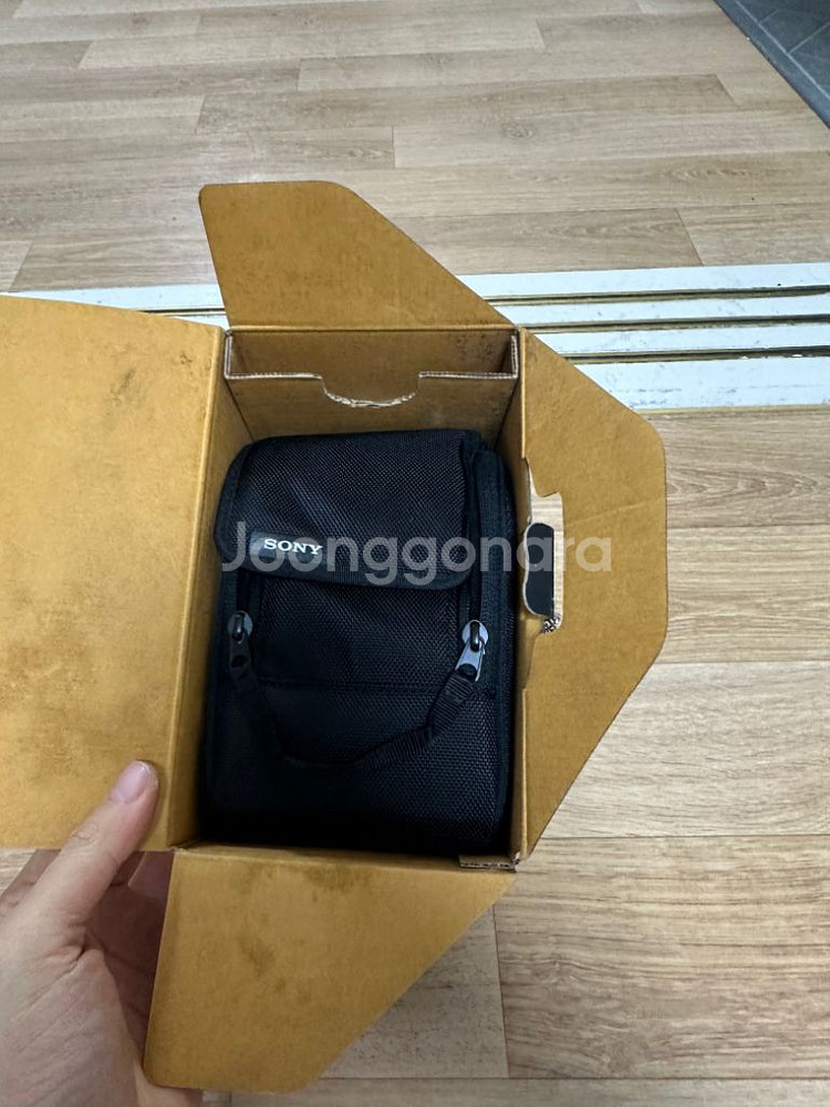 소니 카메라 정품 렌즈 소프트 케이스 신품 팝니다--4