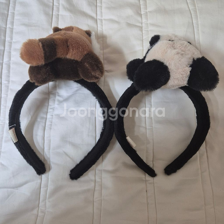 에버랜드 판다/ 레서판다 머리띠--1