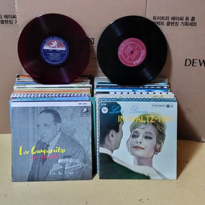LP 100장 판매 13-5 10인치 음반 오디오 앰프