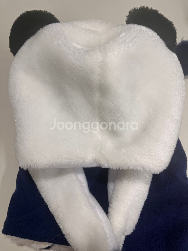 아동 후드넥워머 + 팬더모자--6