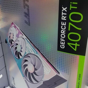 4070ti white oc 컬러풀