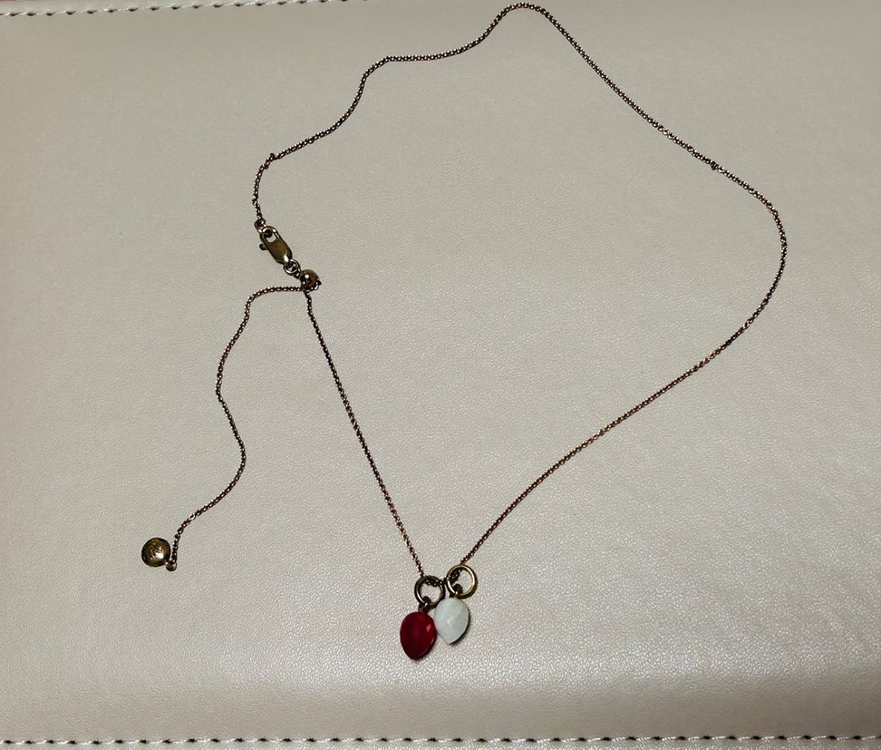 모니카비나더 피지버드 탄생석 목걸이 이미지