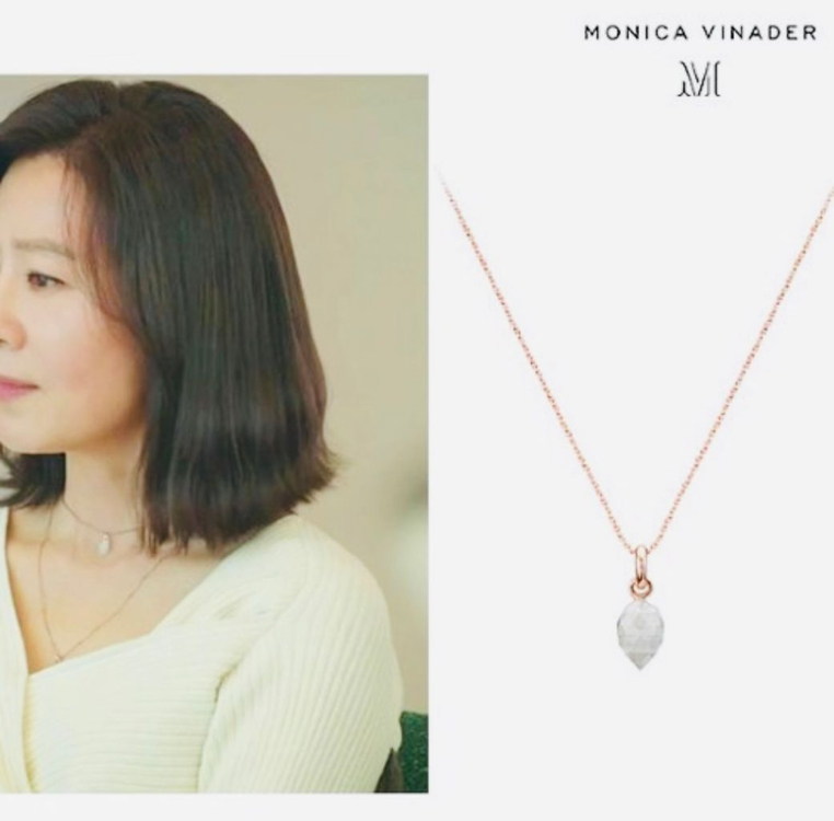 모니카비나더 피지버드 탄생석 목걸이 이미지