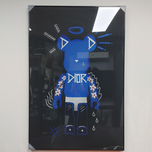 베어브릭 피규어 대형 곰 그림 액자 인테리어소품 예술품