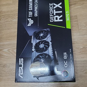 아수스TUF Gaming 지포스 RTX 3070ti