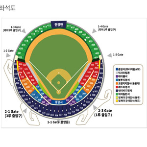 4/10 잠실 두산vs한화 1루 외야 2연석