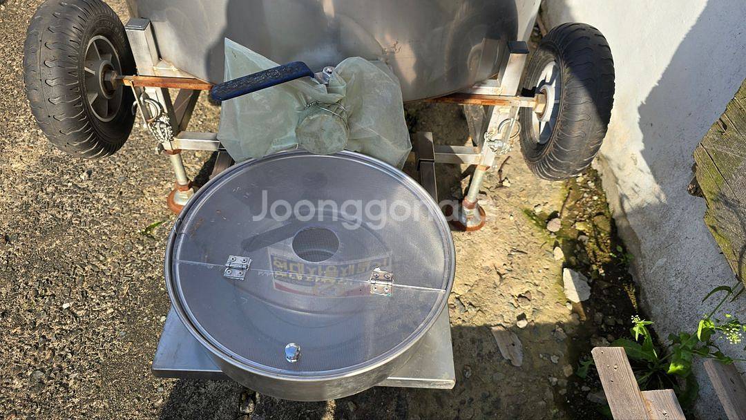 현대 자동채밀기 한번도 사용안한 물건--2