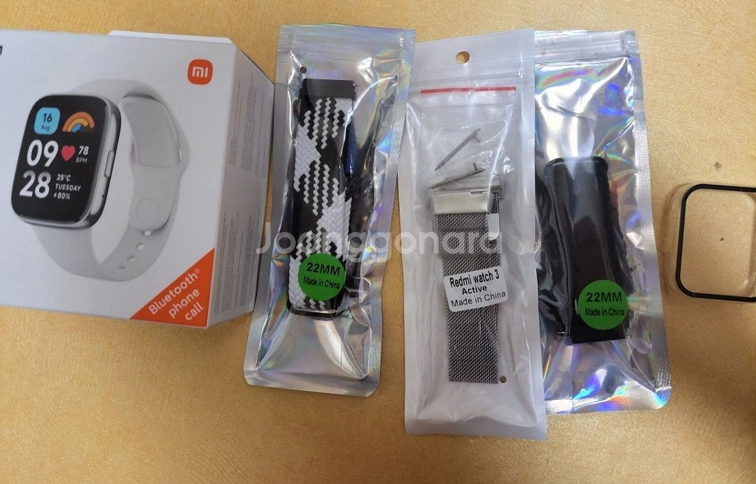 샤오미 레드미 워치 3 액티브 미개봉 스마트워치--1