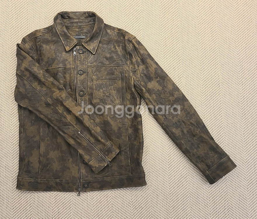 존바바토스 양가죽 라이더 자켓 새제품급--2