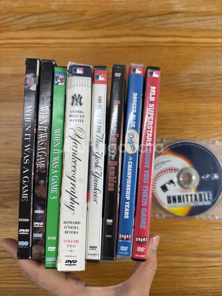 메이저리그 mlb 소장 dvd--4