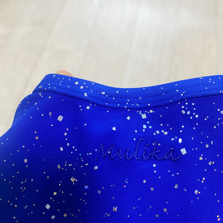 뮬리카 수영복 은하수 블루 m--3