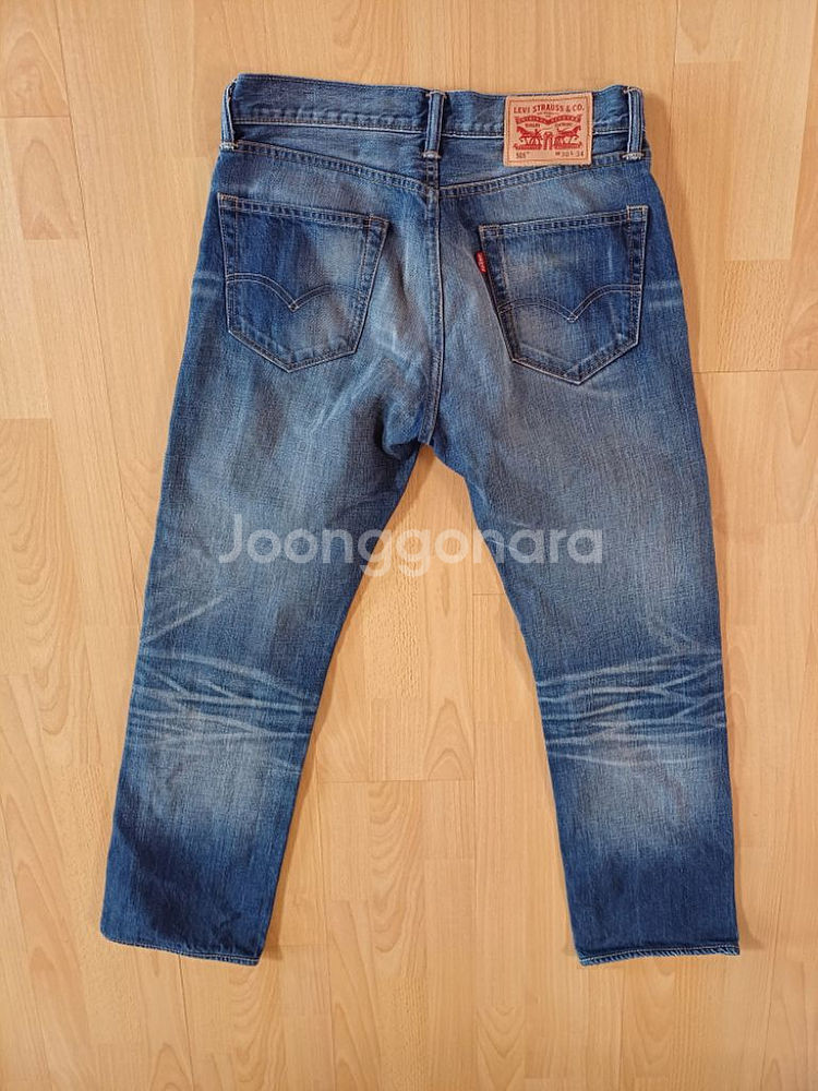 남성 리바이스 505 데님 일자청바지 (31)--4