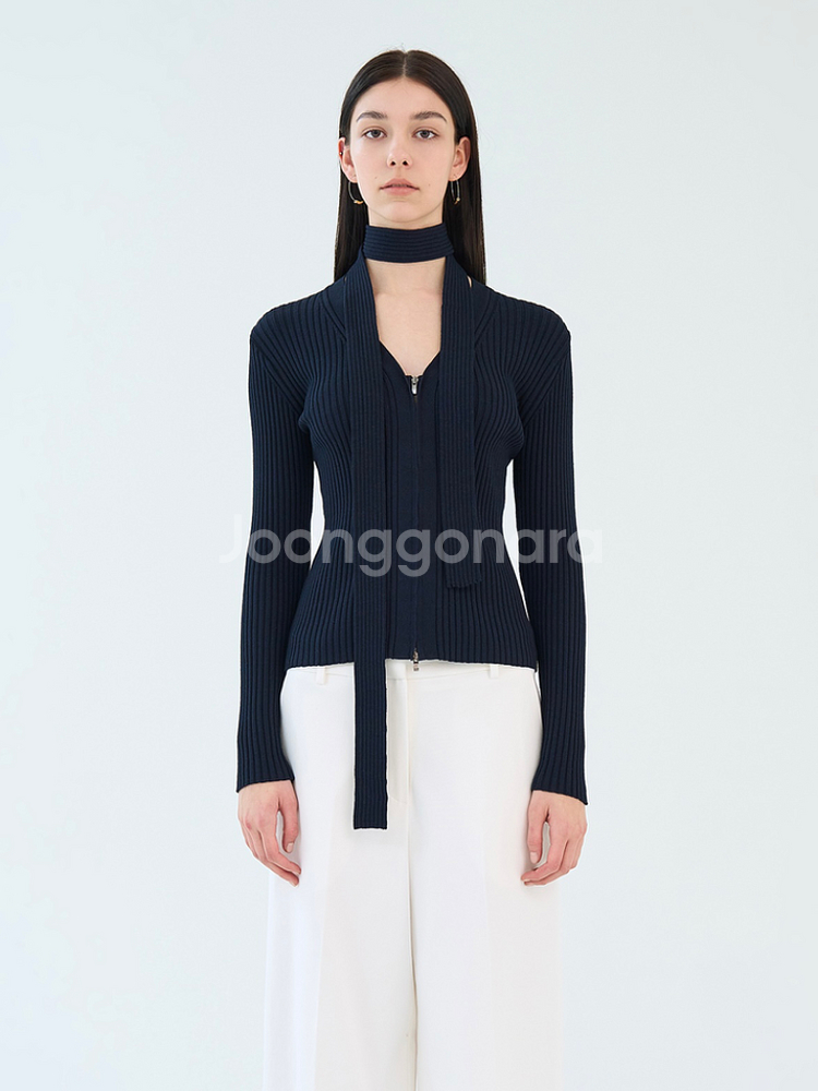 블라썸에이치(BlossomH) LUN V-NECK 집업--0