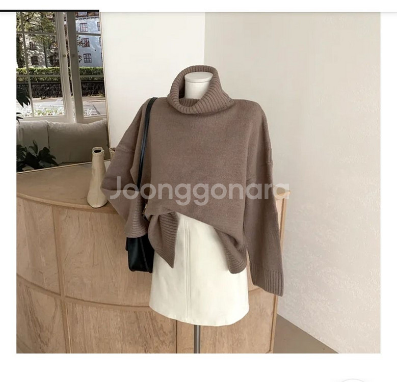 유라타임 스판a라인 스커트--2