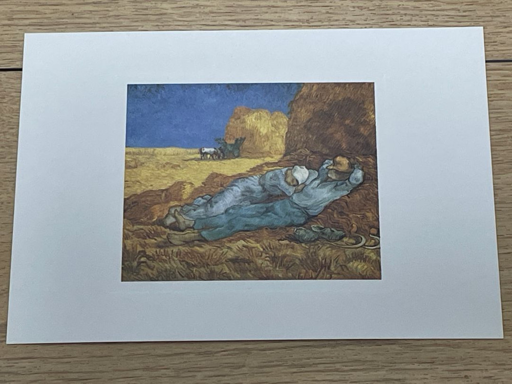 반고흐 엽서 6장/봉투 4장/일본색종이 3장 묶음판매--1