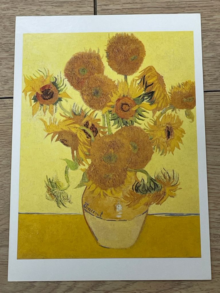 반고흐 엽서 6장/봉투 4장/일본색종이 3장 묶음판매--6