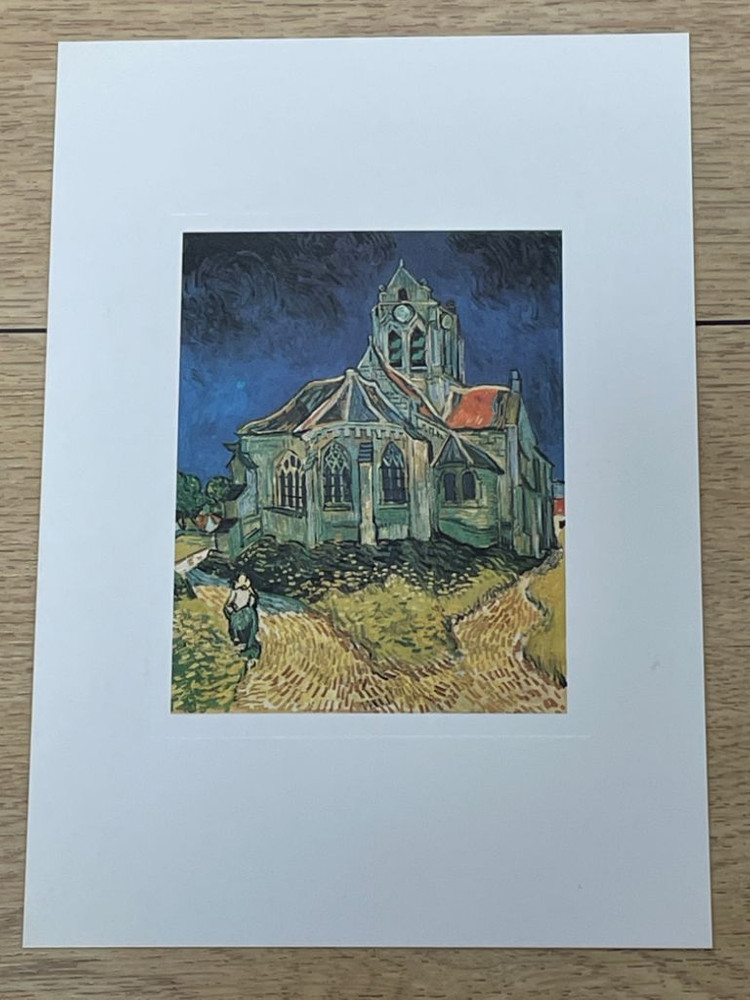 반고흐 엽서 6장/봉투 4장/일본색종이 3장 묶음판매--5