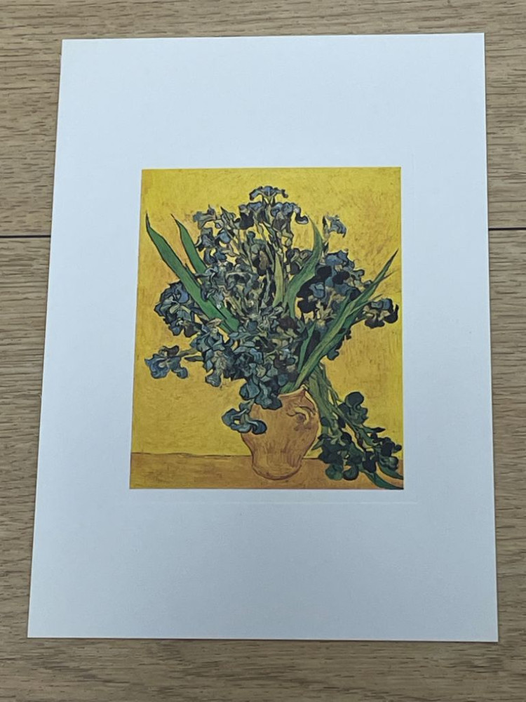 반고흐 엽서 6장/봉투 4장/일본색종이 3장 묶음판매--3