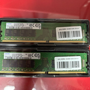 DDR4 32g 3200 삼성메모리 x2