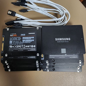 SSD 삼성 860 에보 250GB(기가)/원10,문서