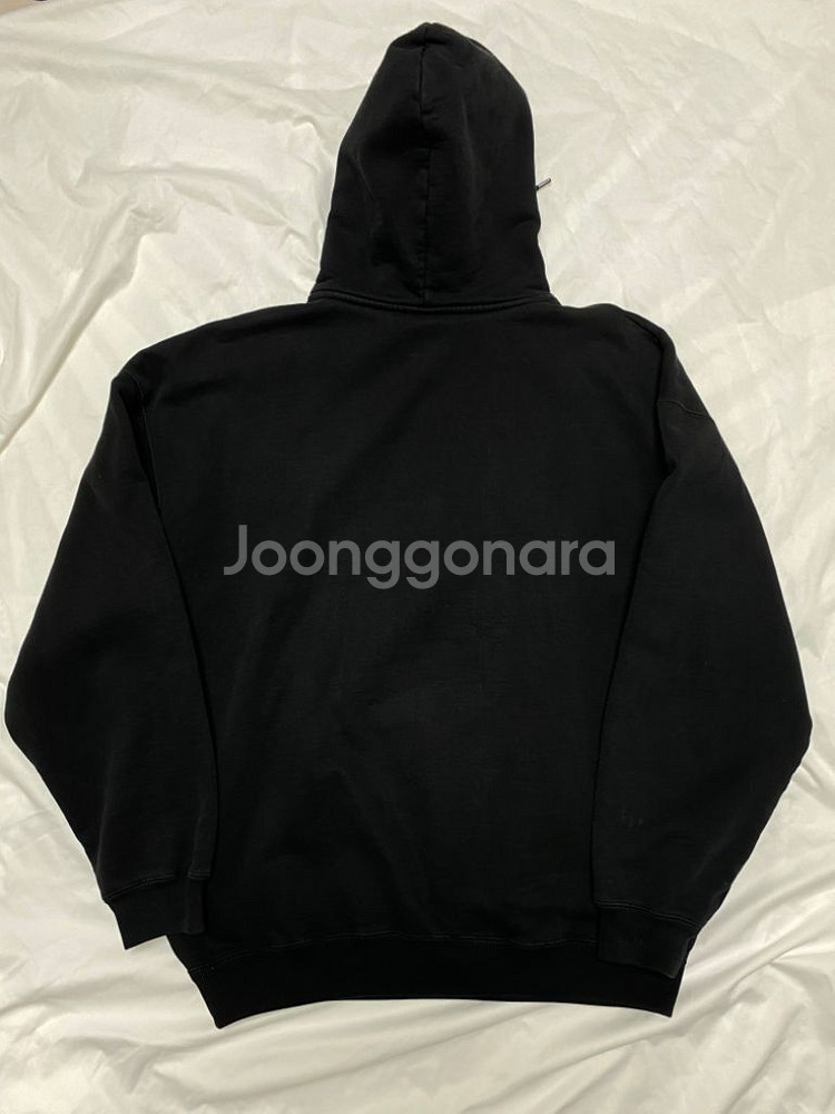 (M) 발렌시아가 월계수 후드티 블랙--4